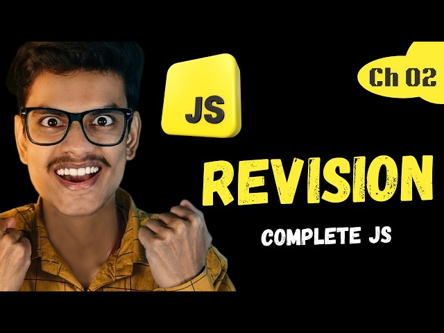 JavaScript Quick Revision For Interview | Everything You Need To Know About Modern JavaScript