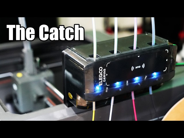 This Multicolor 3D Printer Has a Catch… (Elegoo Centauri Carbon 2)