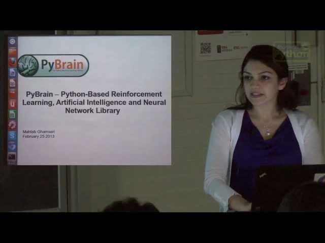 PyBrain, a modular machine learning library for Python #MP35