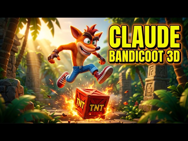 Claude Bandicoot: How AI Built a 60 FPS 3D Browser Game from Scratch