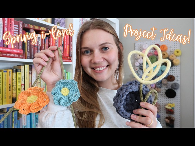 Trying i-Cord Projects for the First Time! | Spring Project Ideas | Caydo iCord Machine Review