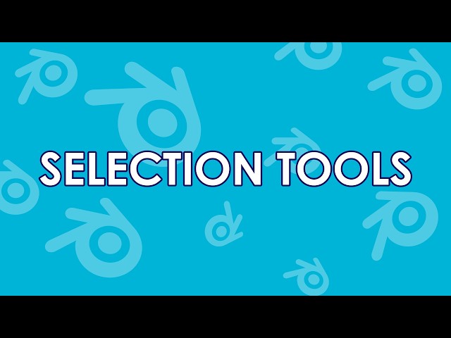 Selection Tools Explained | Blender Basics #5