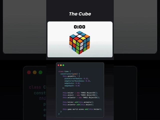 Create a  3D Cube using HTML, CSS & JavaScript! ｜ Web Animation