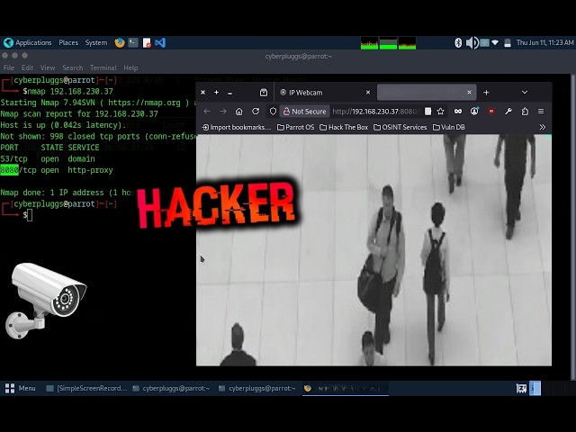 How Hackers Hack CCTV Cameras (Educational & Awareness Demo)