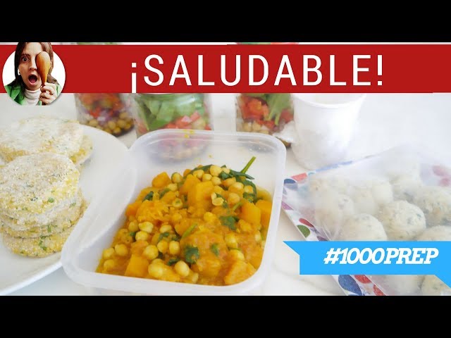 Easy and healthy meal prep: 5 different dishes