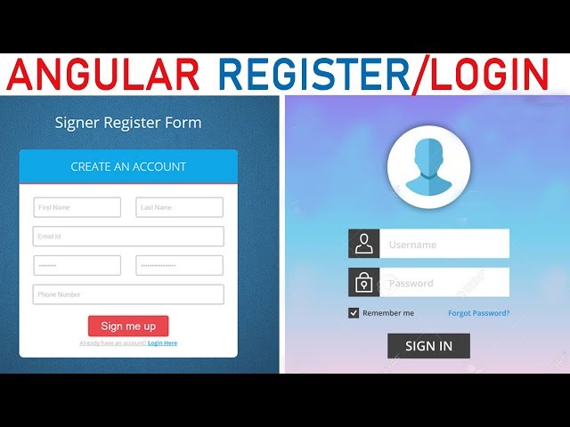 Angular 8 (VIEW) PHP  MySql  CRUD operation | Angular 8 Login Register
