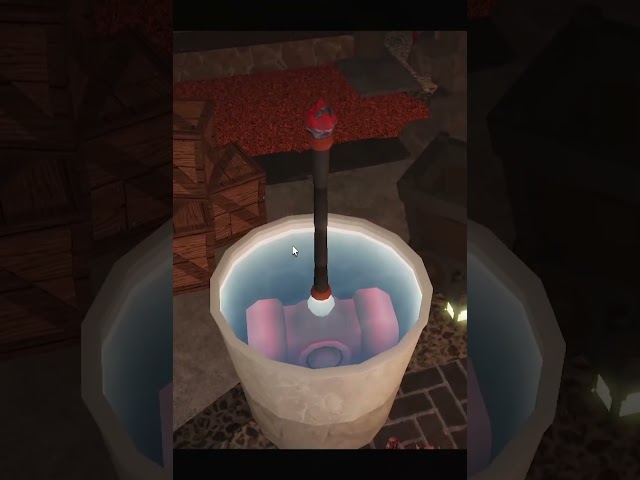 I CRAFTED 1 SHOT BUILD WEAPON #theforge #theforgeroblox #bestweapon #shorts