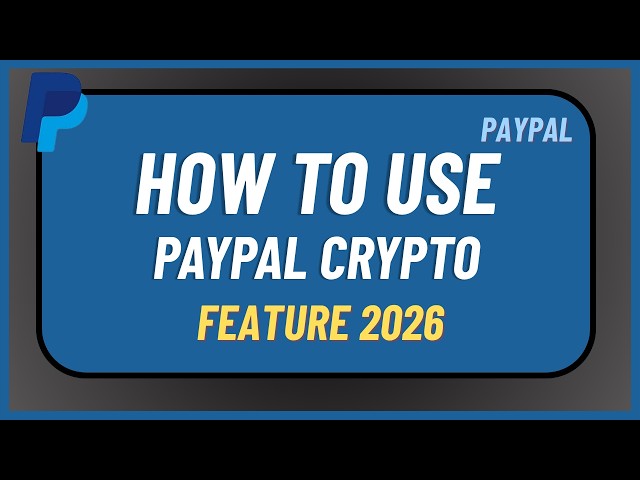 How to Use PayPal Crypto Feature 2026 !