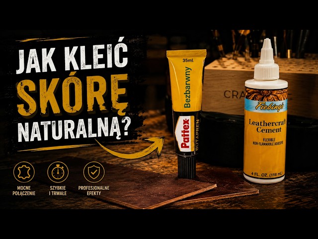 How to glue natural leather? Fiebing's Leathercraft Cement / Butapren