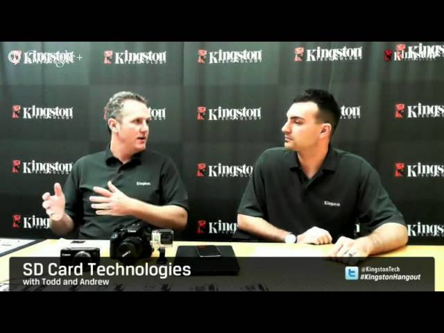 SD Cards - Google Hangout - Kingston Technology