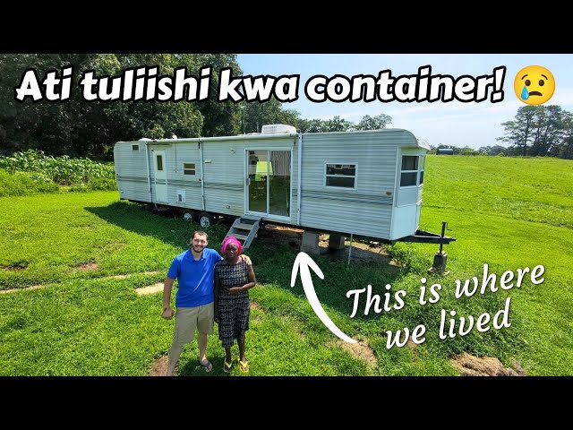 Tuliishi hapa, Mungu ametutoa mbali🙏🏼- Full old house tour