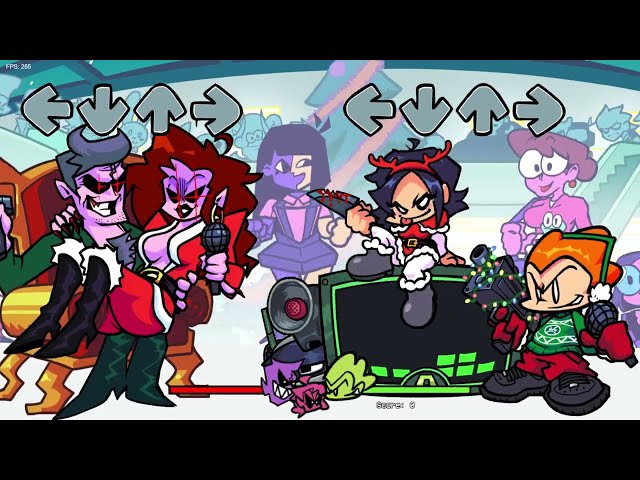 FNF Friday Night Funkin Update - Eggnog (Pico Mix) (FC) (4k)