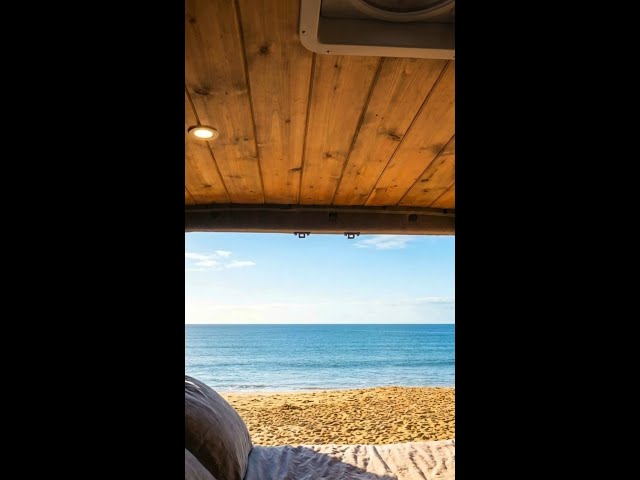 Describe your perfect van morning view in one sentence
