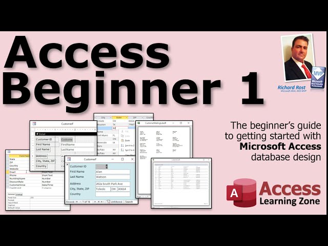 Microsoft Access Beginner Level 1 - Complete 4-Hour Course (2021 Edition)