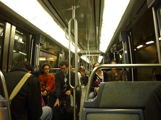 In the paris metro