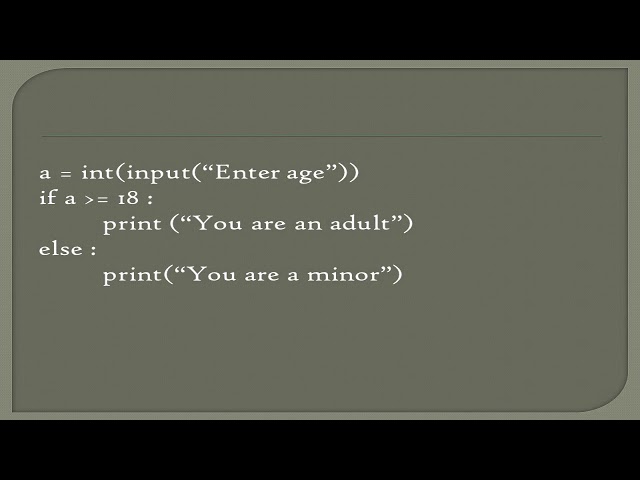 Class 8 | Python Programming if-else | Ms. Rashmi Sharma