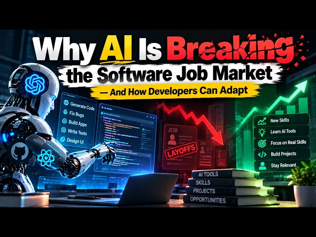 Why AI Is Breaking the Software Job Market 🤖 — And How Developers Can Adapt