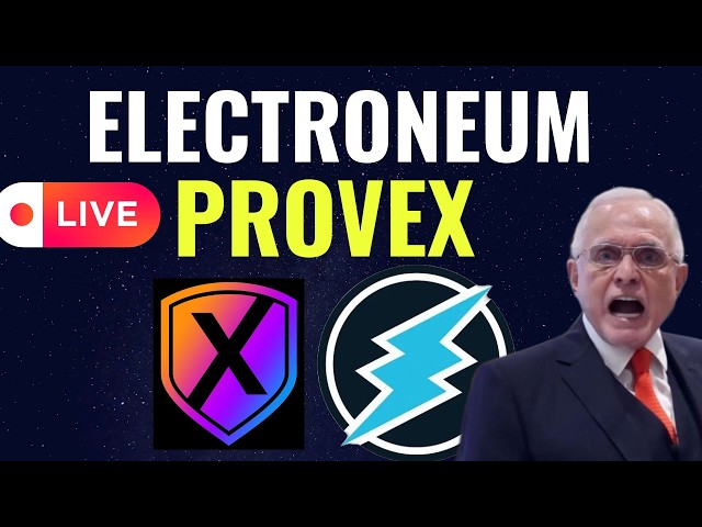 Electroneum Pulsechain Provex crypto let's talk
