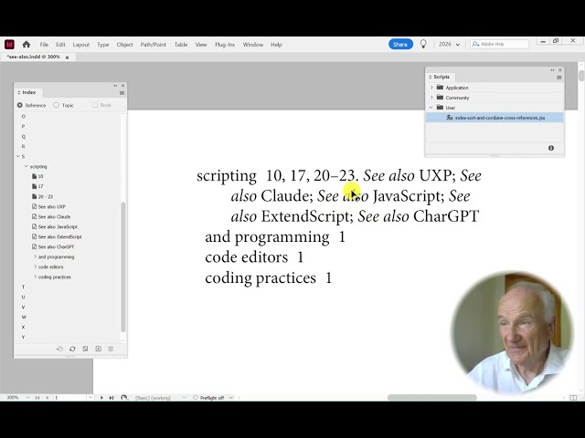 Adobe® InDesign®: Fix Unsorted and Ungrouped Index Cross-References Automatically!