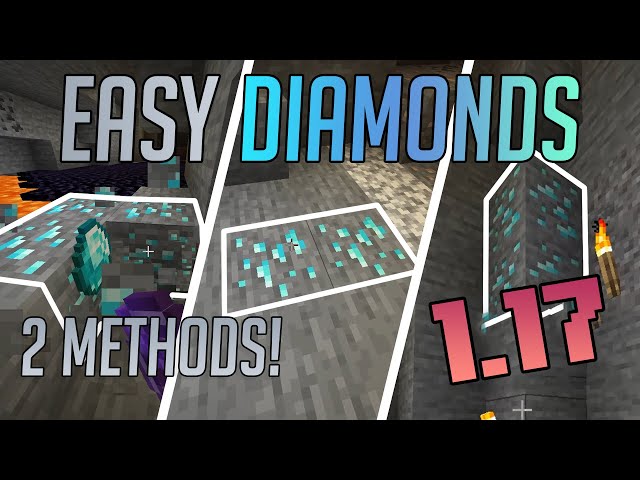 How to Find Diamonds in Minecraft 1.17 | FASTEST/BEST way to find Diamonds