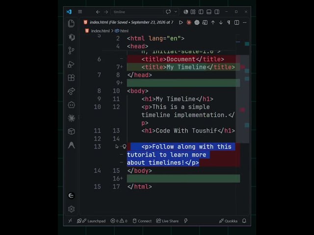 VS Code Can Help You Recover Old Version of Your Code