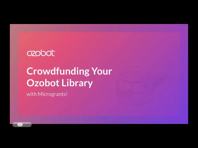 Grant-Writing & Funding Tips from Ozobot Certified Educators | January 2026