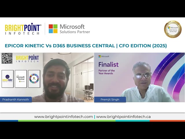Epicor Kinetic vs Business Central: CFO Edition (2025)