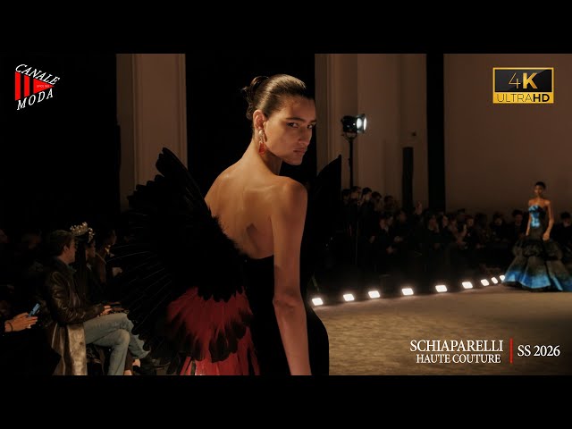 SCHIAPARELLI Haute Couture Spring Summer 2026 Paris 4K - Canale Moda