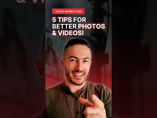 5 Tips For Better Photos & Videos! (Mobile Photography Tutorial)