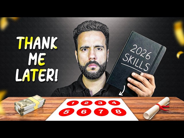 8 Skills You MUST Master in 2026 (Before It’s Too Late) | Ashu Sir