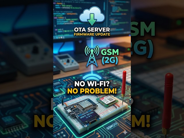 Updating ESP32 Firmware over 2G Network