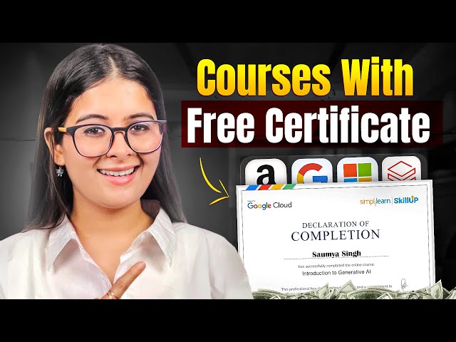 Free Certification Courses from Google, Microsoft & Databricks - Freshers 2026! 