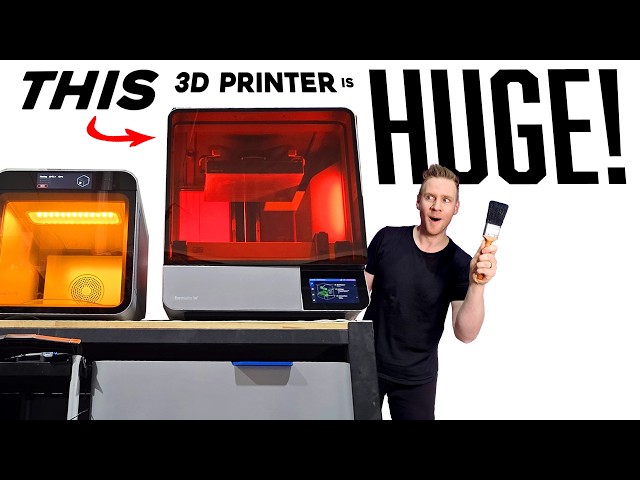 BEST. UPGRADE. EVER. - Formlabs 4L 3D Printer!