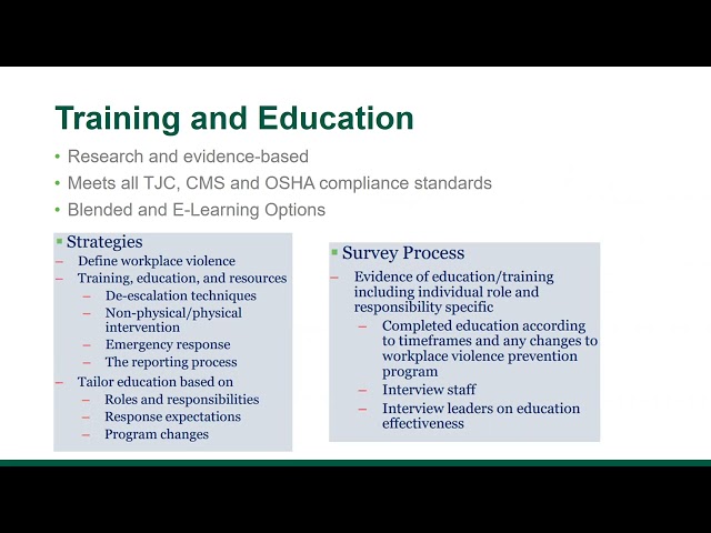 Preventing, Mitigating and Responding to Violence in the Rural Hospital Setting