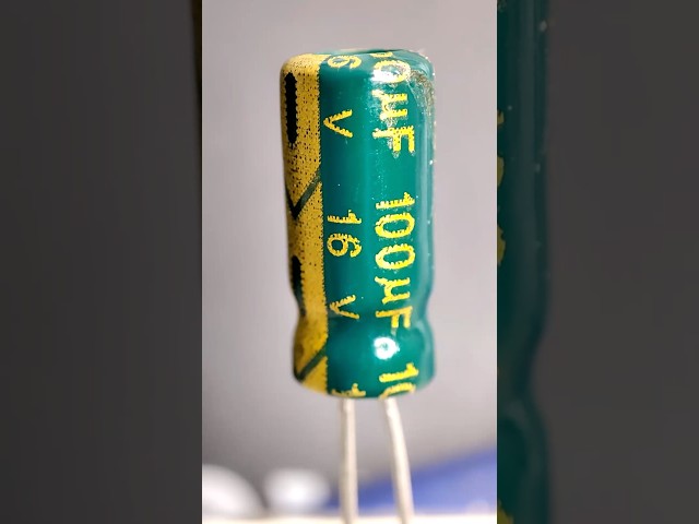 Never Do This With Electrolytic Capacitors! ⚠️