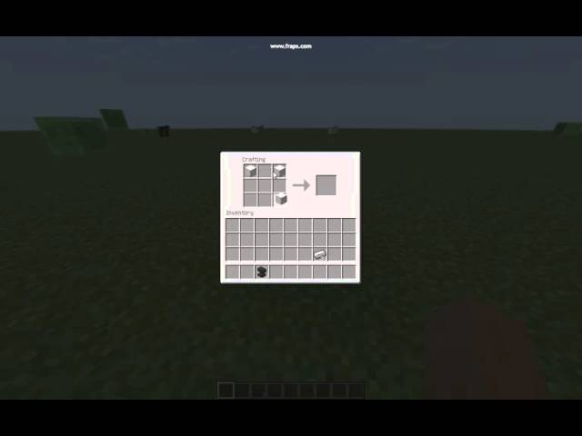 minecraft tutorial: how to make an anvil