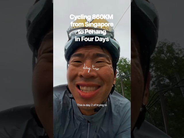 Day two of trying to cycle 860km in 4 days #shorts #cycling
