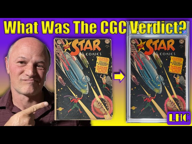 CGC Grading Results Are In For This RARE Golden Age Comic!