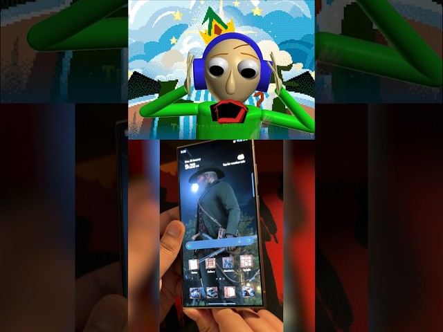Baldi React to New Phone but got shocked..