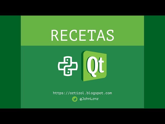 PyQt - Receta 9: Selección Inclusiva con Checkboxes