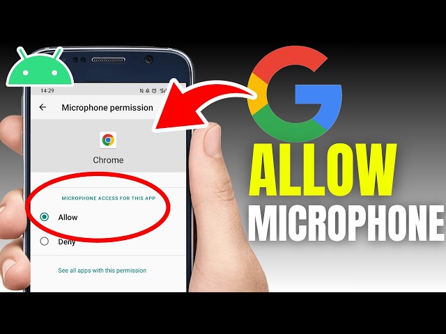 How To Allow Access To Microphone On Google Chrome