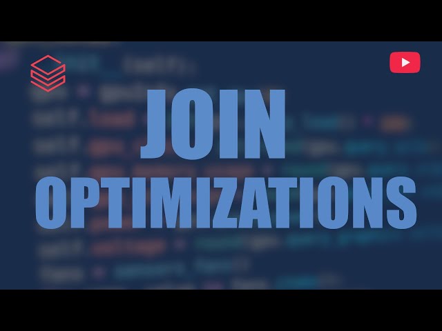 How to Optimize Joins in pyspark