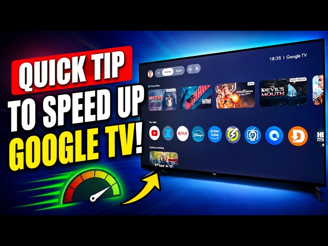 Google TV or Android TV Running Slow? Try This First! 🚀