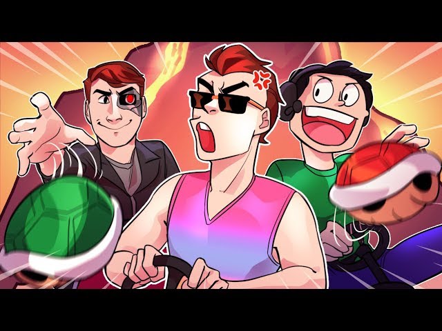 Mario Kart 8 Deluxe Funny Moments: Making Moo Snuckel Rage!