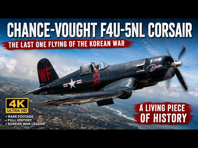Chance-Vought F4U-5NL Corsair D-FCOR   , The last One Flying of The Korean War