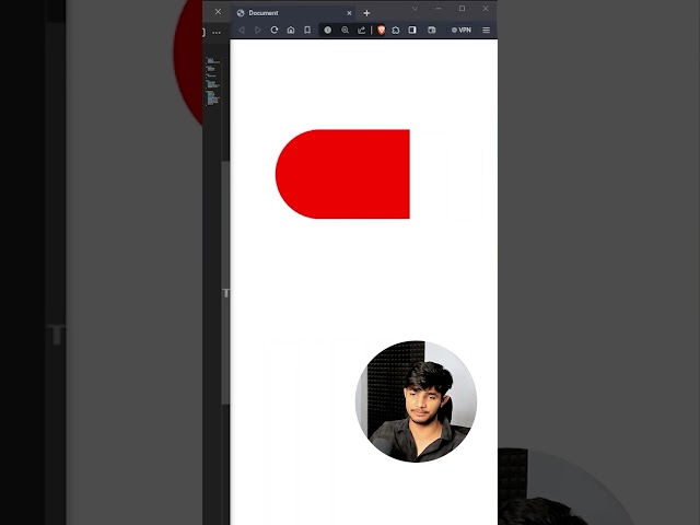 33/100 Tricks: Heart Shape CSS | HTML CSS JS Animation and Effects #html #css #webdevelopment #short