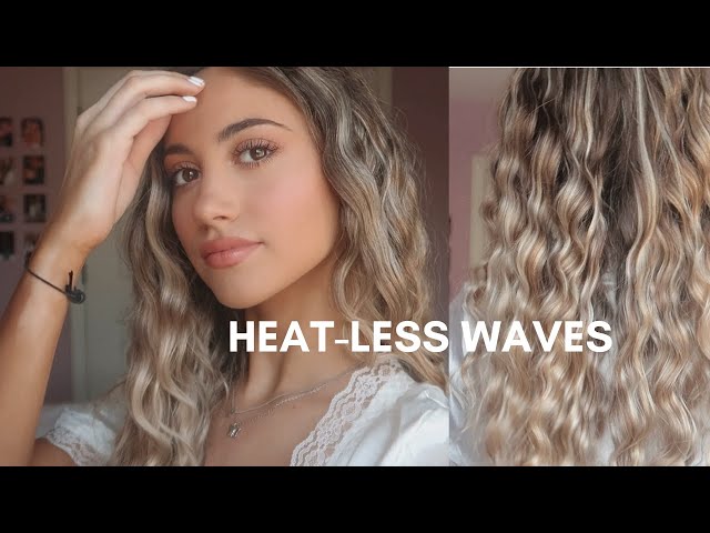 HEATLESS OVERNIGHT CRIMPED/WAVY HAIR TUTORIAL ( no socks or straws )