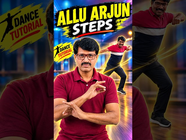 Allu arjun Song dance Easy Moves #shorts  | 1k entertainment