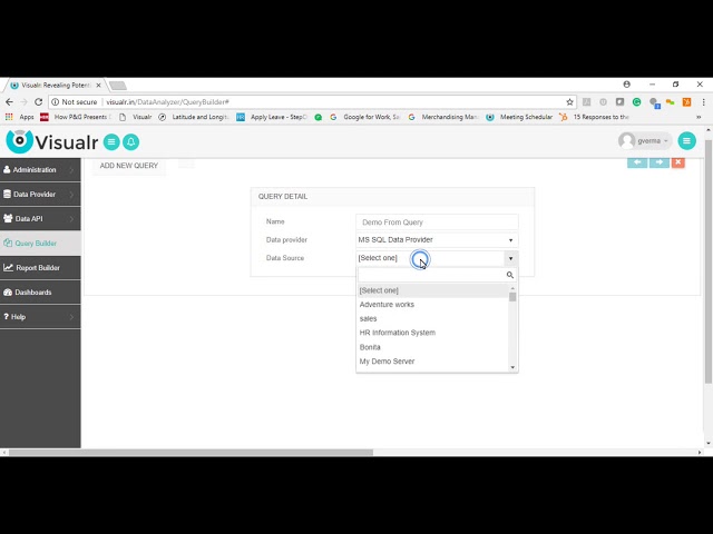 Create Data Models From Query