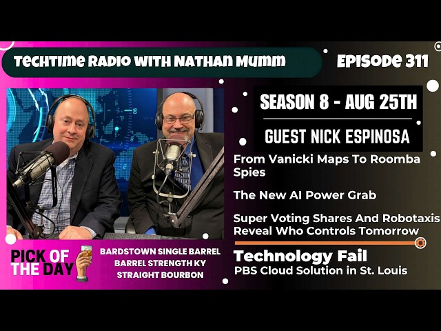 311: TechTime Power Shifts As AI Expands, From Massive Raises To Robotaxis And Surveillance Tools, S